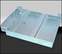 Custom precision sheet metal fabrication work by AR Metalcrafters